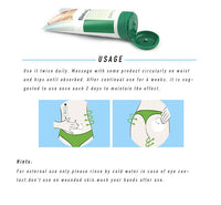 Waist and abdomen meat shaping fat burning slimming cream slimming milk