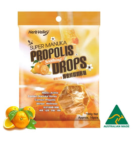 Manuka Honey Drops with Propolis (Citric) - Export