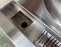 JASPER Triple Wok Range(duckbill burner) NG