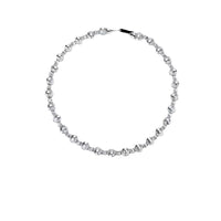 Brushed Beaded Necklace Temperament Clavicle Chain