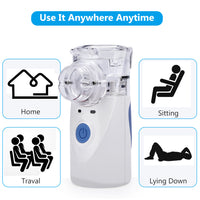 Handheld Ultrasonic Micro-grid Atomizer Portable Compression Nebulizer
