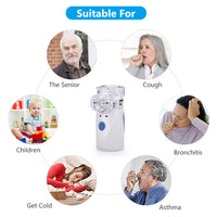 Handheld Ultrasonic Micro-grid Atomizer Portable Compression Nebulizer
