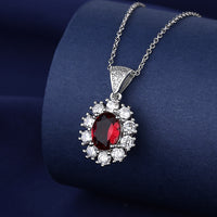 Full Diamond Necklace Ring Earrings Female Accessories Suit