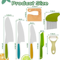Cooking Cutter Set Wooden and Plastic Knives