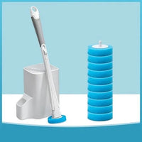 Disposable Toilet Brush Cleaner With Long Handle