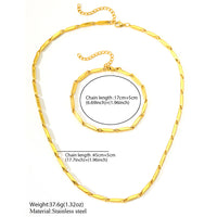 Niche Design Titanium Steel Melon Seeds Chain Necklace