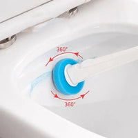 Disposable Toilet Brush Cleaner With Long Handle