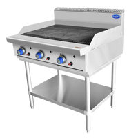 900 MM RADIANT CHAR GRILLS LPG AT80G9C-F-LPG