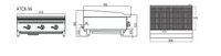 910MM CHAR ROCK BROILER W910 X D700 X H385 | COOKRITE 1 ATCB-36-LPG
