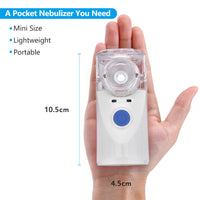 Handheld Ultrasonic Micro-grid Atomizer Portable Compression Nebulizer