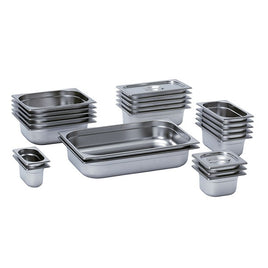 GN PANS (201 STAINLESS STEEL) 176X108X150|MIXRITE 19150