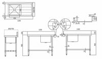 STAINLESS STEEL DISHWASHER SINGLE INLET SINK 2 WSS17120R