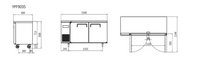 UNDERCOUNTER FREEZER 1500 MM YPF9035