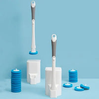 Disposable Toilet Brush Cleaner With Long Handle